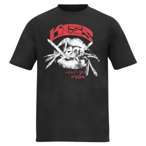 ACID WASH KISS T-SHIRT | 220 GSM Single Jersey
